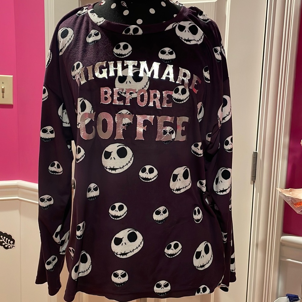 The Nightmare before Christmas “Nightmare Before Coffee” top